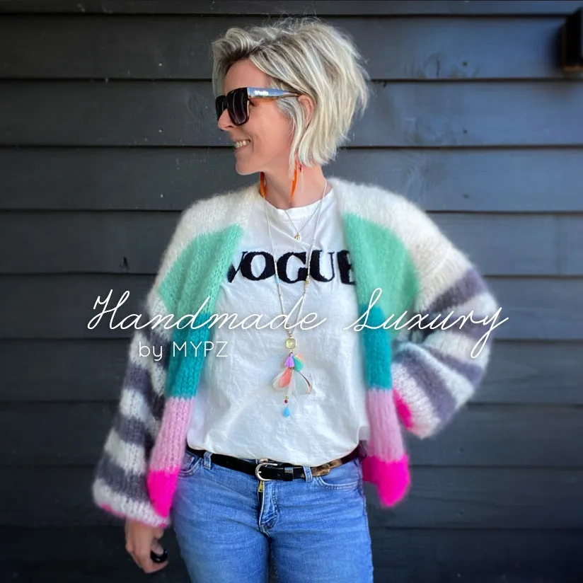 MYPZ basic light mohair cardigan Flow