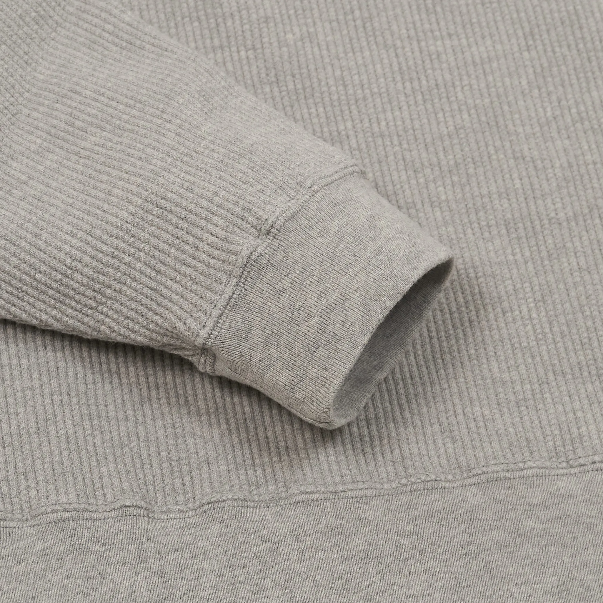 Neighborhood Thermal Cotton Knit Crew Neck Sweatshirt