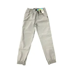 NEW Hurley Boys Jogger Super Stretch Elastic Cuff Tapered Gray Pants Youth 5/6 Retails $55 