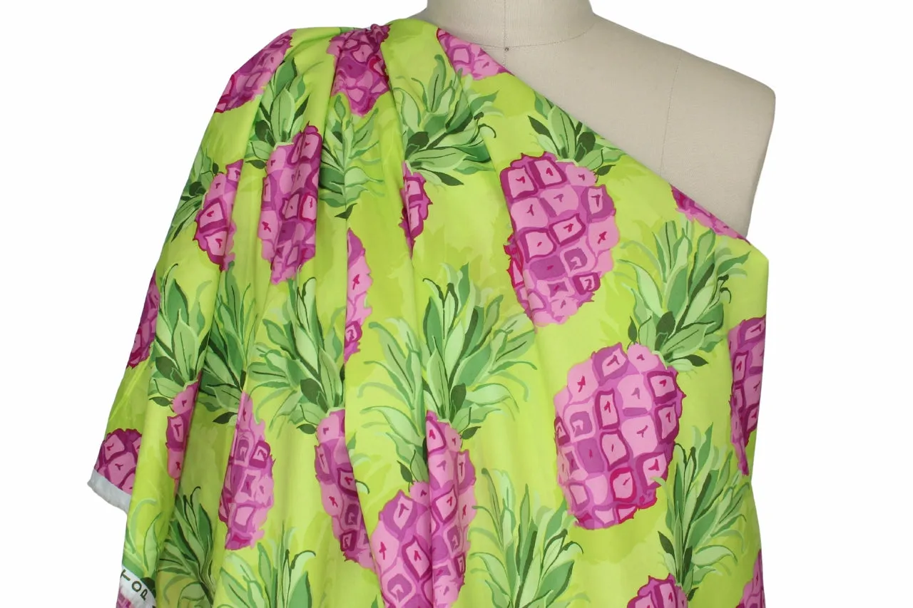 Pineapple Passion Cotton Shirt/Dress-Weight