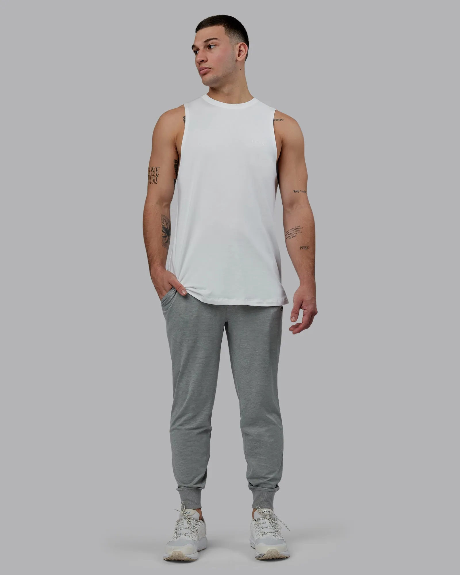 Restore CloudFLX Jogger - Light Grey Marl