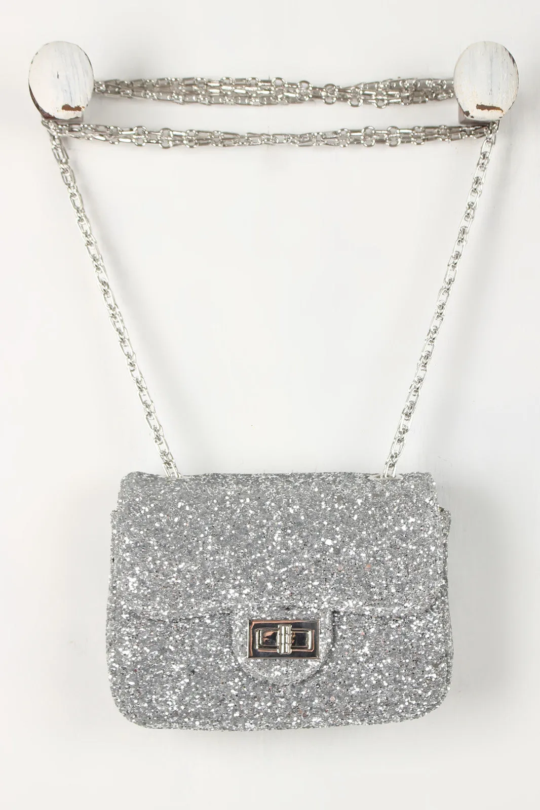 Shiny Glittery Crossbody Bag