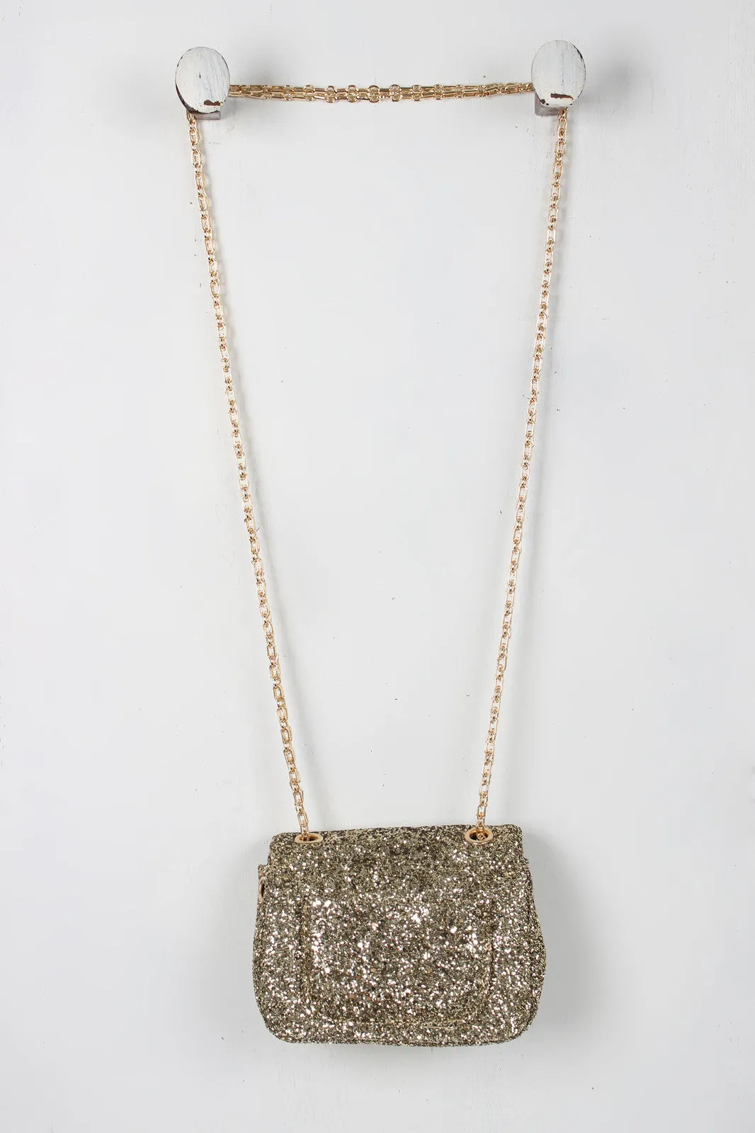 Shiny Glittery Crossbody Bag