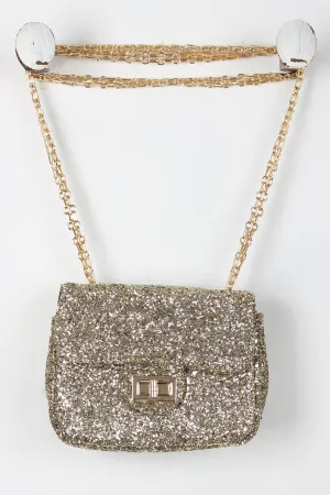 Shiny Glittery Crossbody Bag