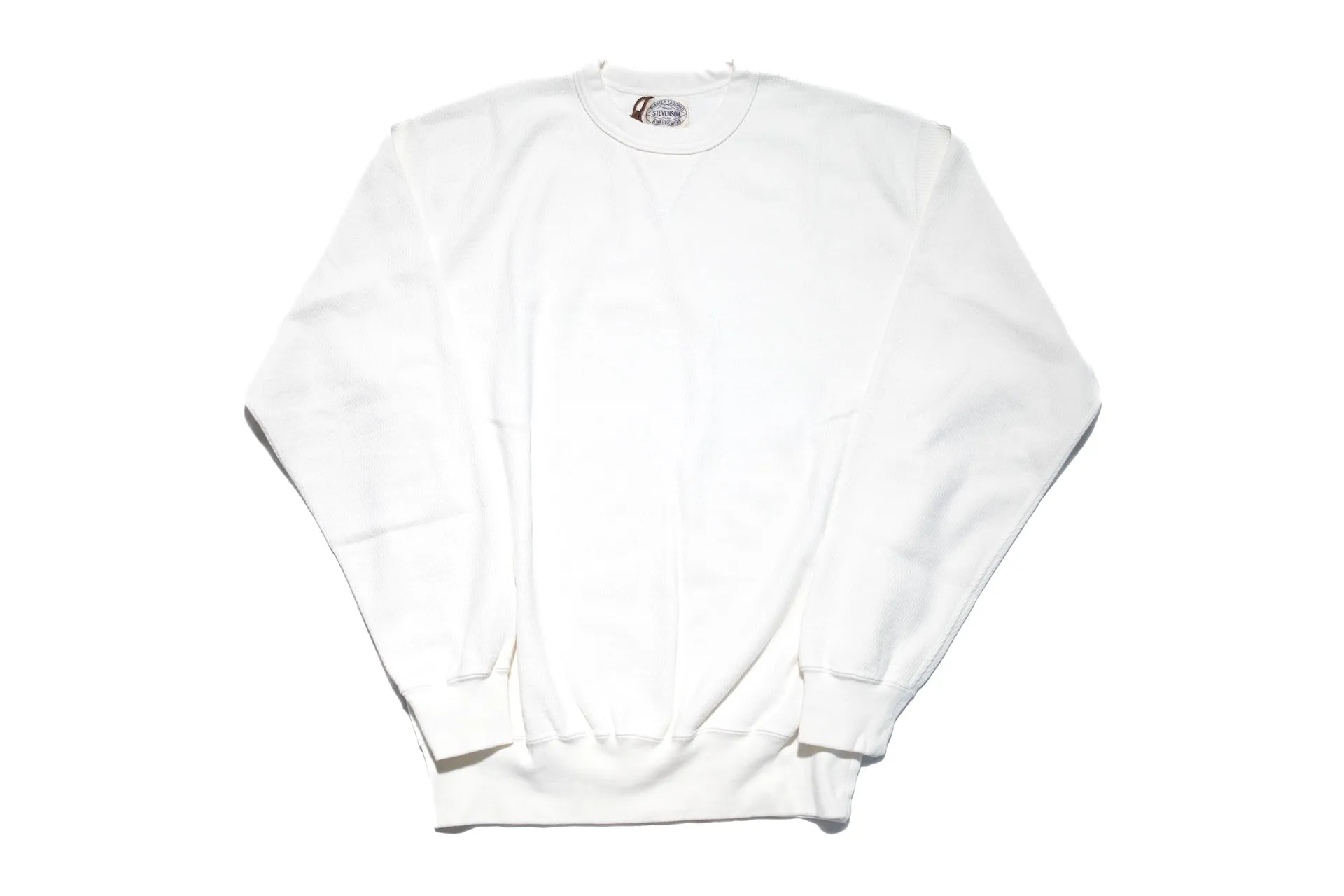 Stevenson Overall Co. Heavyweight Waffle Thermal Sweatshirt (Natural)