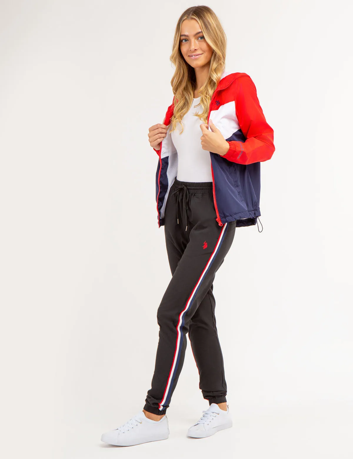 STRETCH WOVEN SIDE TAPE JOGGER