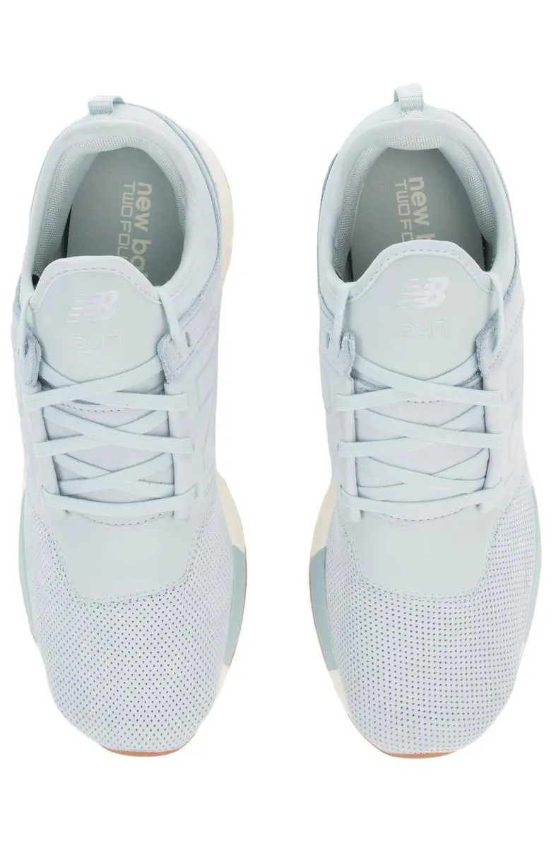 The 247 Sneaker in Light Porcelain and Sea Salt