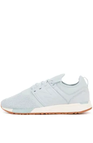 The 247 Sneaker in Light Porcelain and Sea Salt