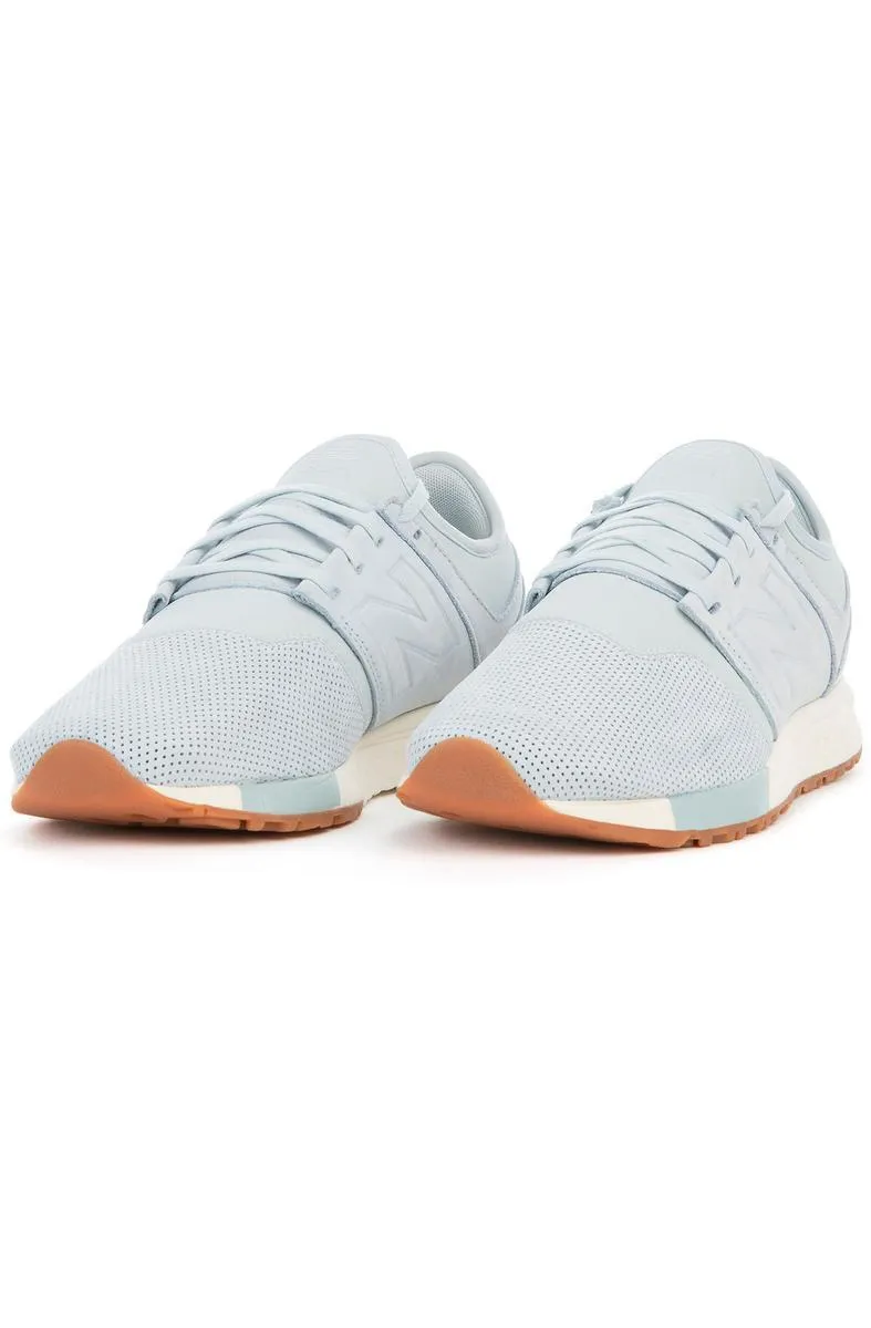 The 247 Sneaker in Light Porcelain and Sea Salt