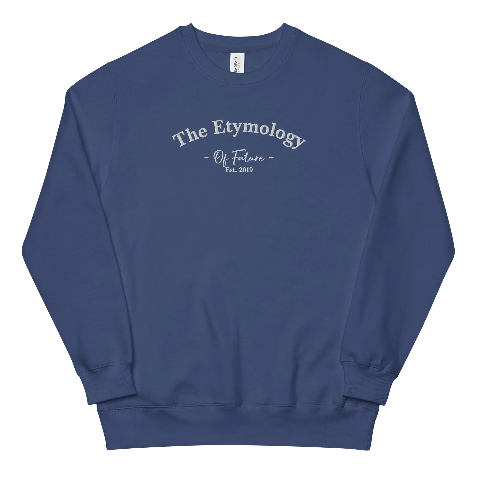 The Etymology of Fature Unisex Pullovers