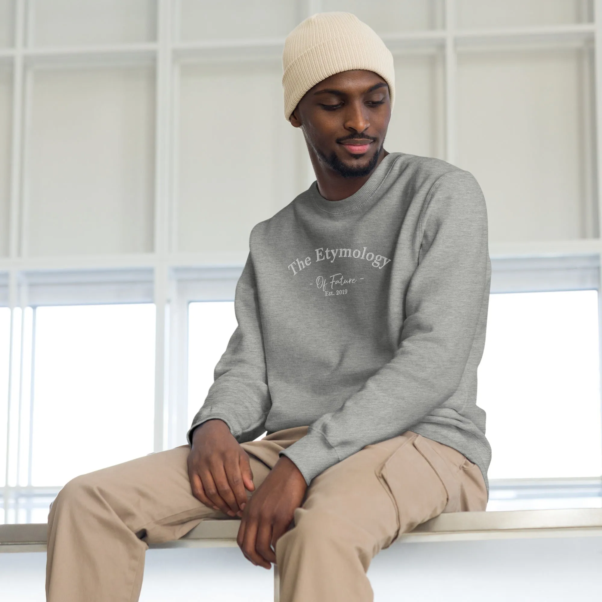 The Etymology of Fature Unisex Pullovers