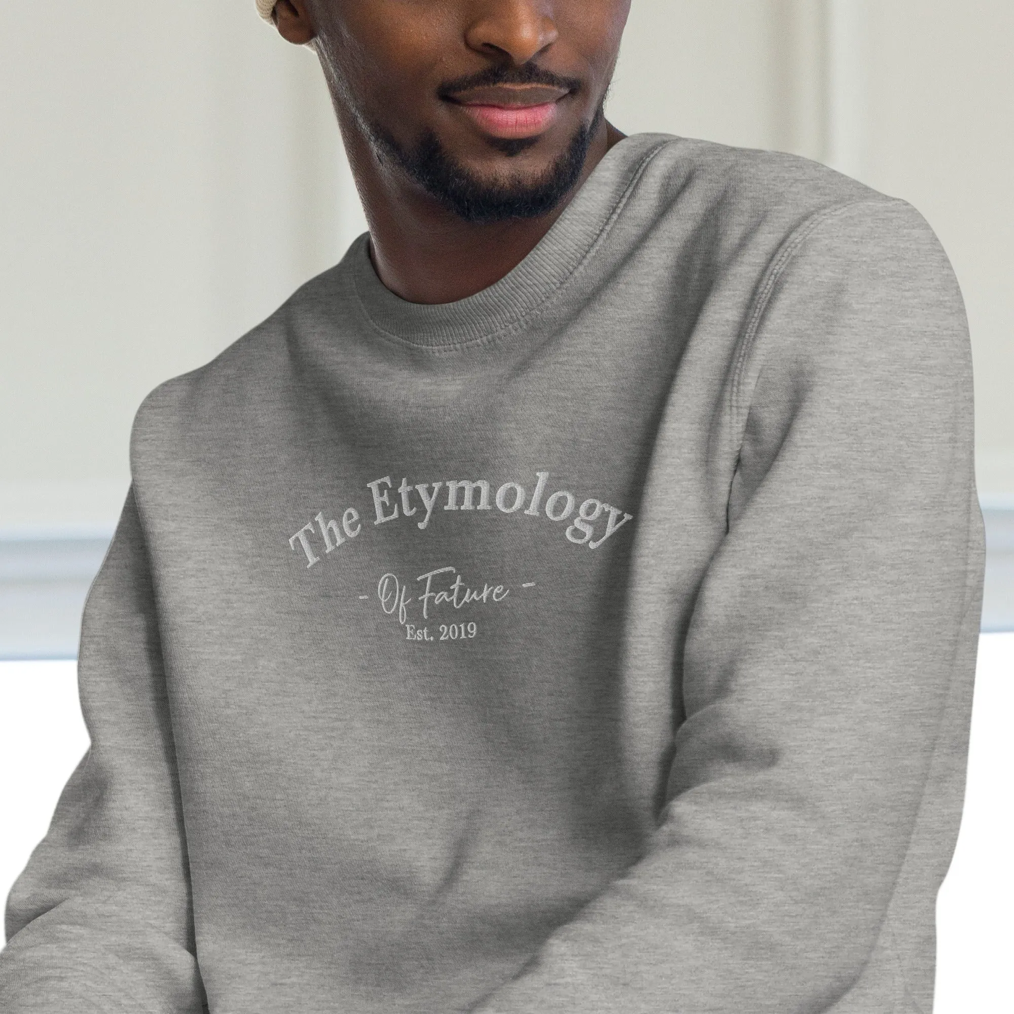 The Etymology of Fature Unisex Pullovers