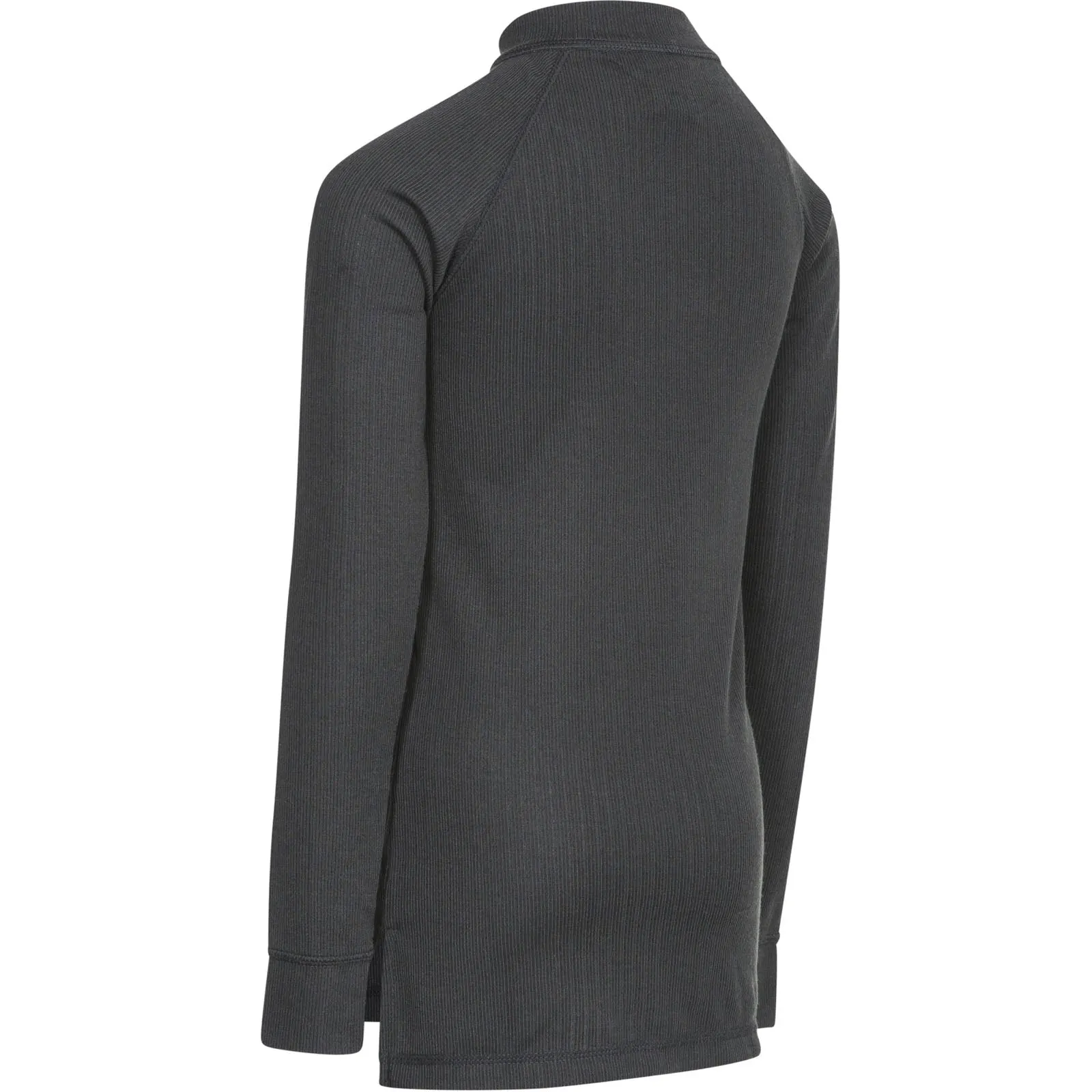 Trespass Kids Wise 360 Half Zip Pullover Thermal Top - Black