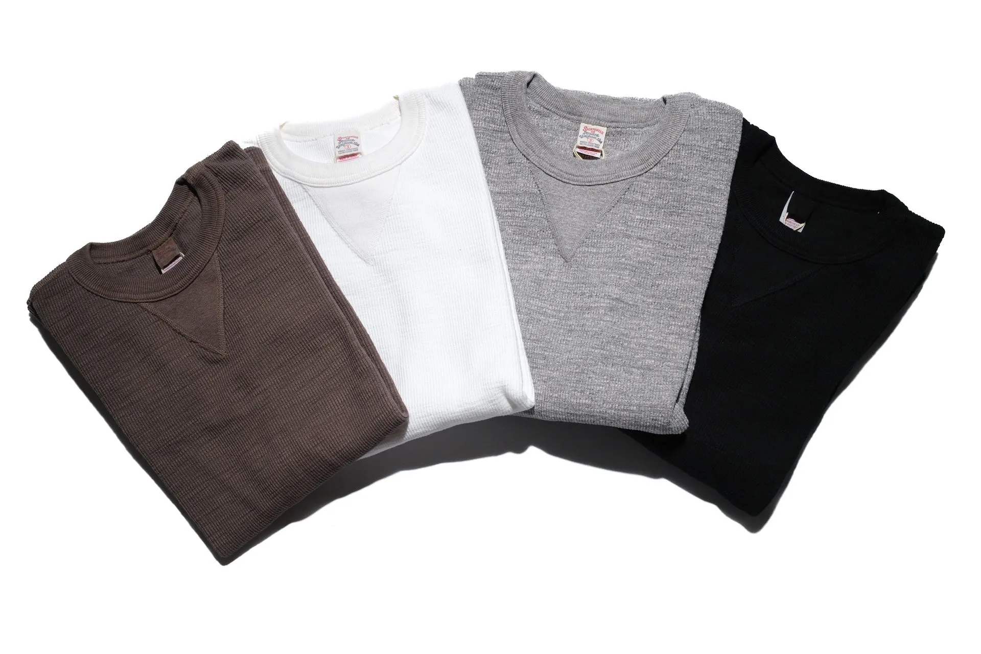 UES 11.8oz Ribbing Thermal Sweatshirt (Heather Grey)