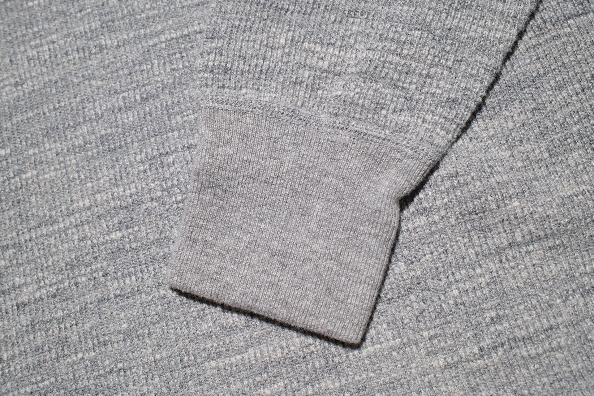 UES 11.8oz Ribbing Thermal Sweatshirt (Heather Grey)