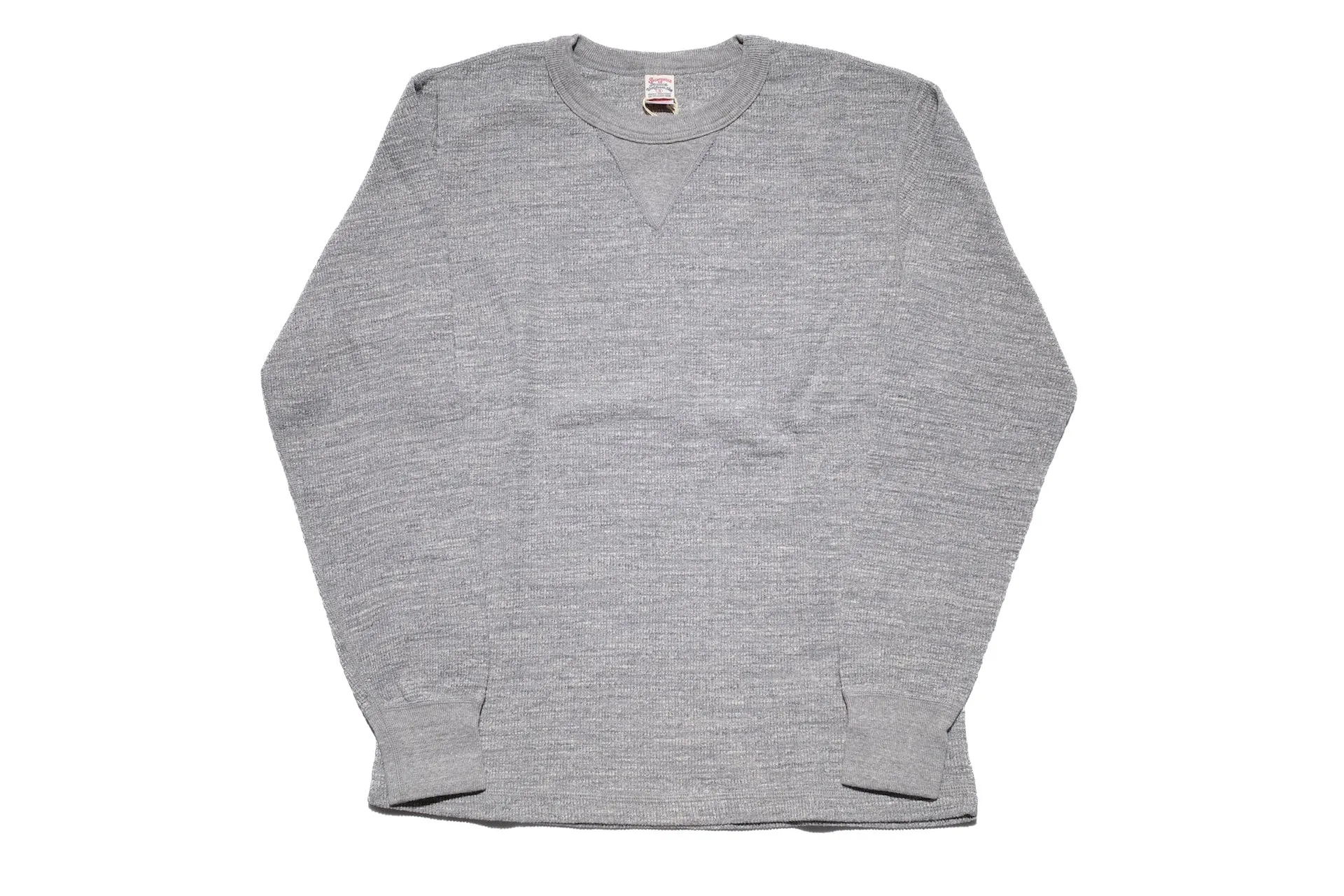UES 11.8oz Ribbing Thermal Sweatshirt (Heather Grey)