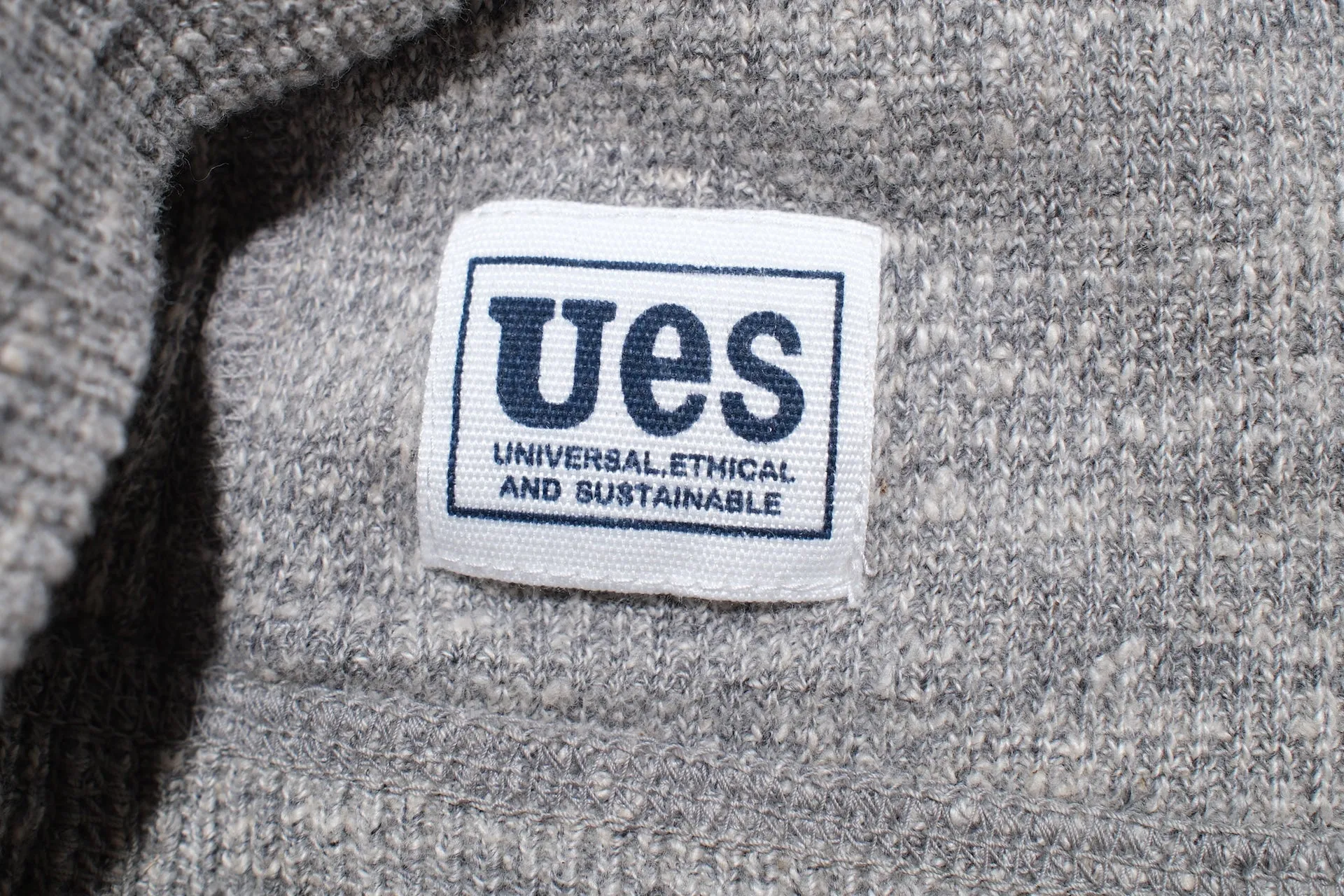 UES 11.8oz Ribbing Thermal Sweatshirt (Heather Grey)