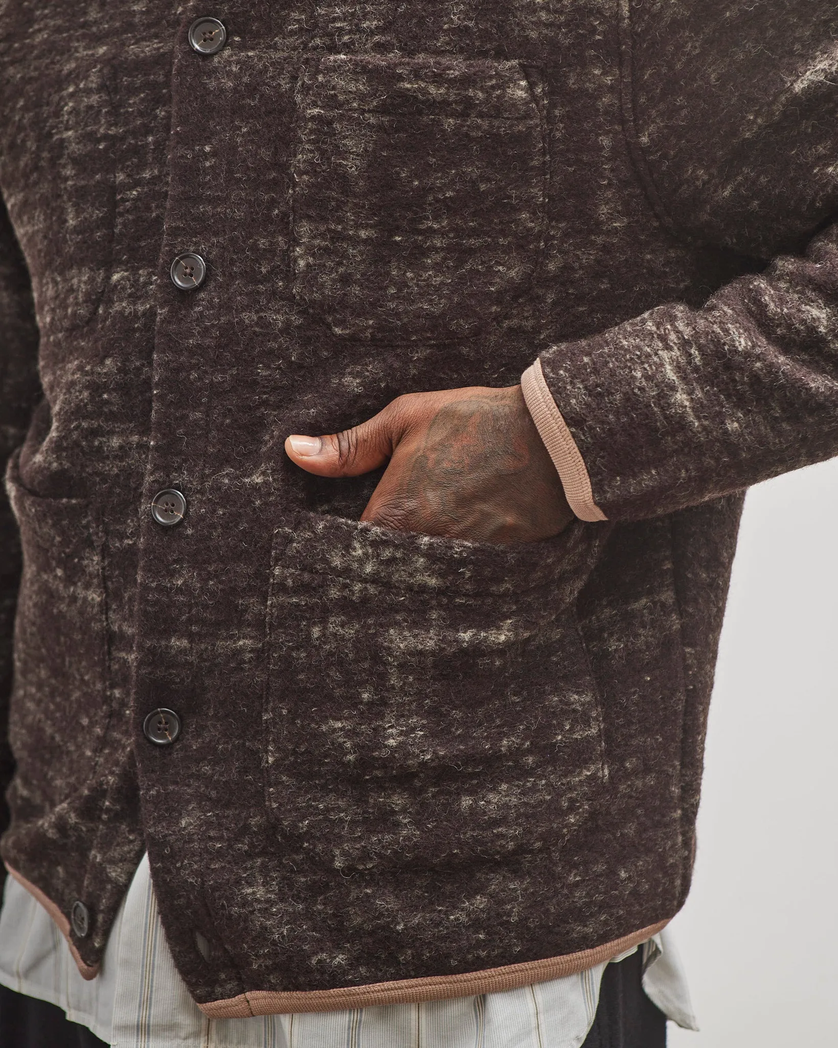 Universal Works Cardigan, Brown
