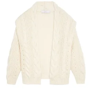 Ynara Open Cable Knit Cardigan